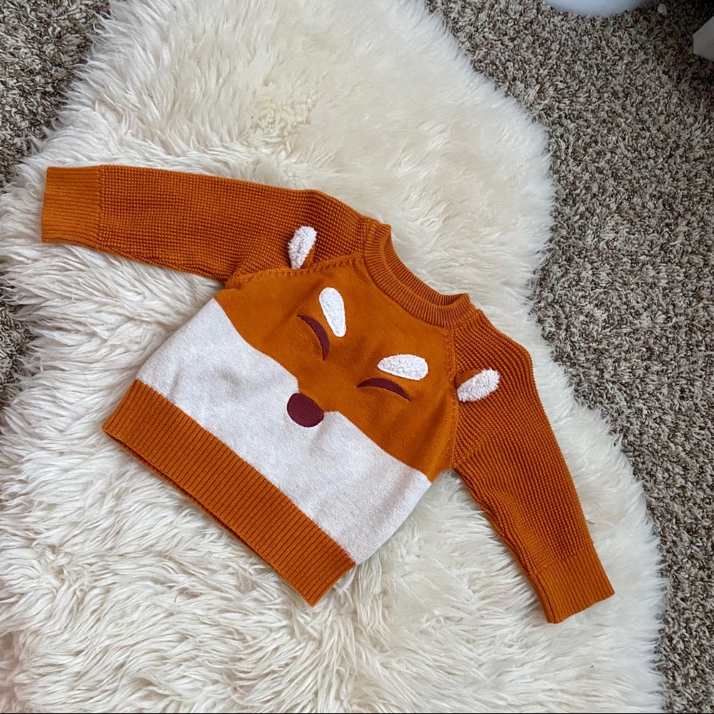 Toddler Fox Sweater